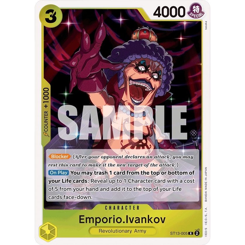Image for Emporio.Ivankov (ST13-005) (ST-13) - One Piece Card Game