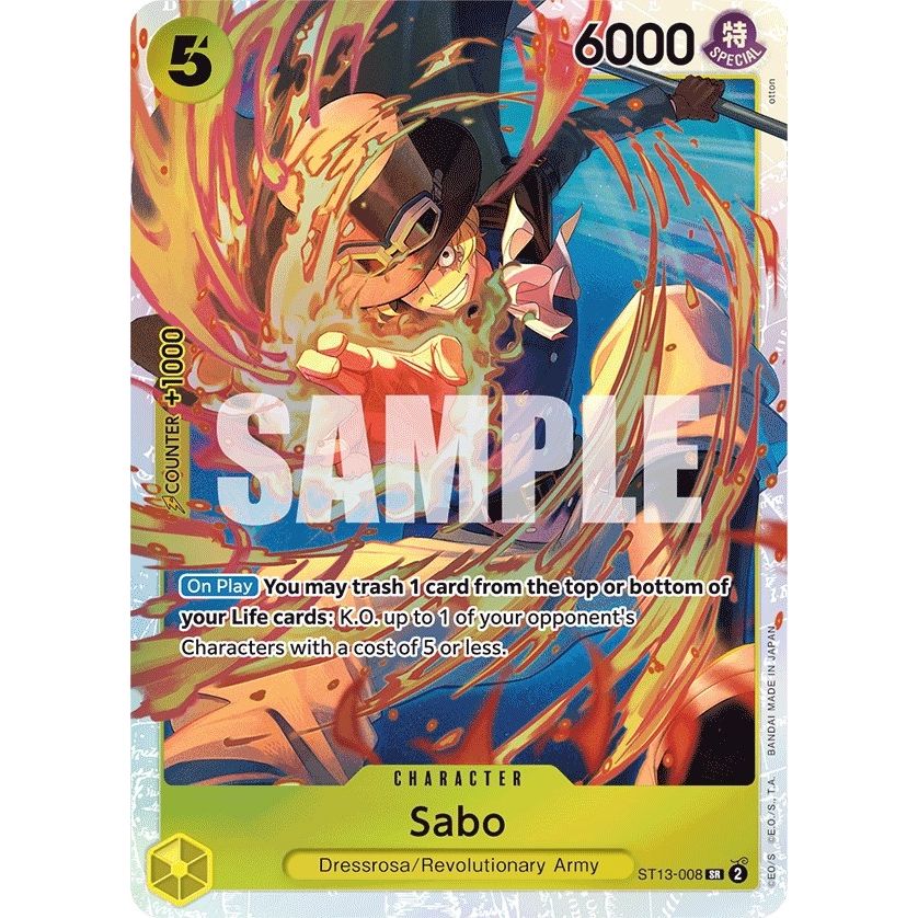 Image for Sabo (008) (ST13-008) (ST-13) - One Piece Card Game