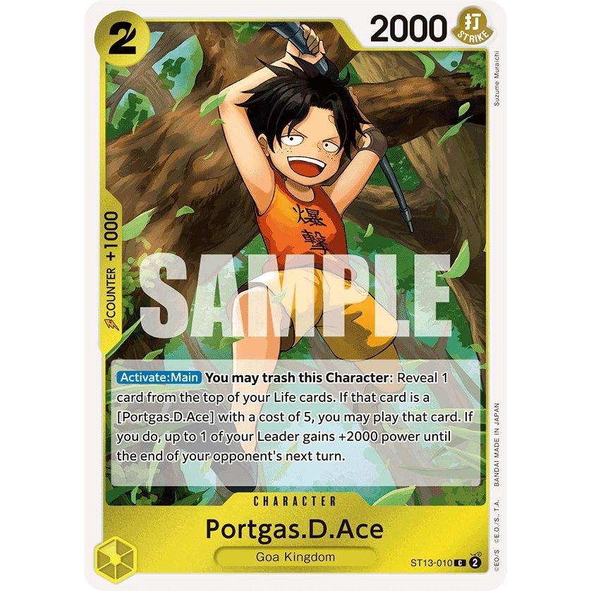 Image for Portgas.D.Ace (010) (ST13-010) (ST-13) - One Piece Card Game