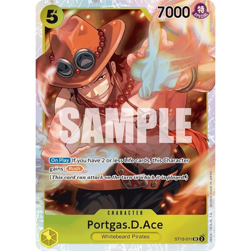 Image for Portgas.D.Ace (011) (ST13-011) (ST-13) - One Piece Card Game