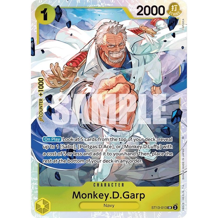 Image for Monkey.D.Garp (ST13-013) (ST-13) - One Piece Card Game