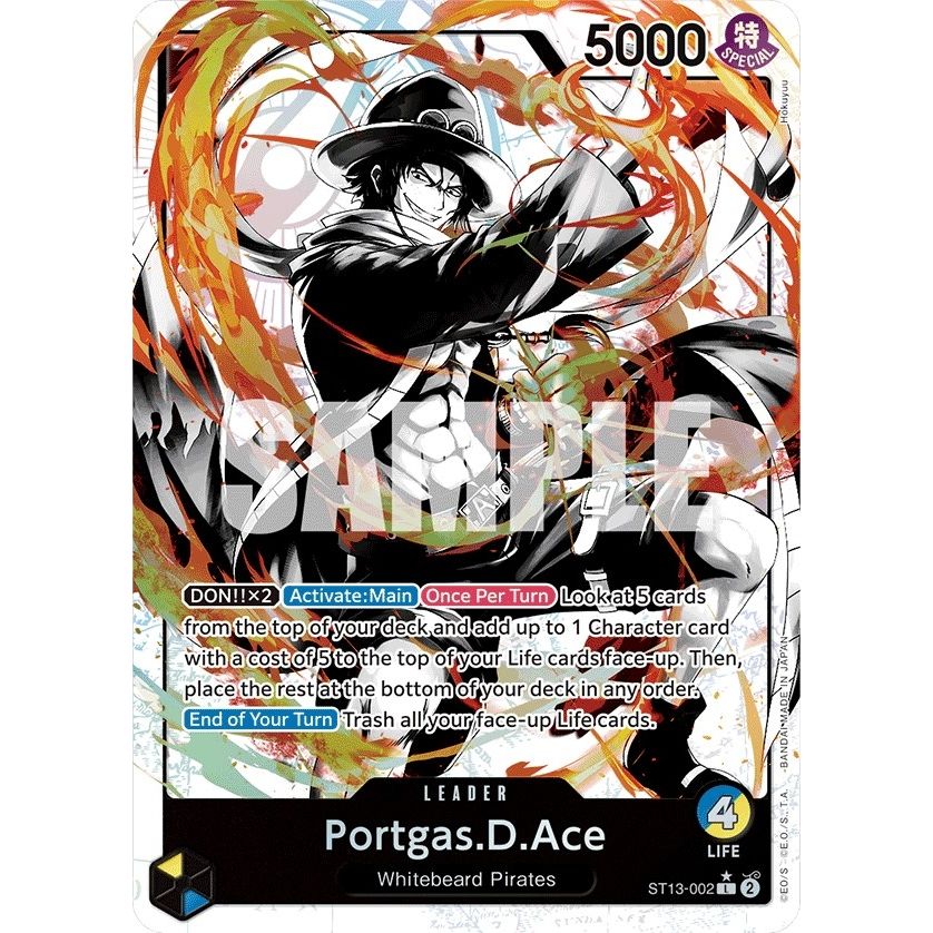 Image for Portgas.D.Ace (002) (Parallel) (ST13-002) (ST-13) - One Piece Card Game