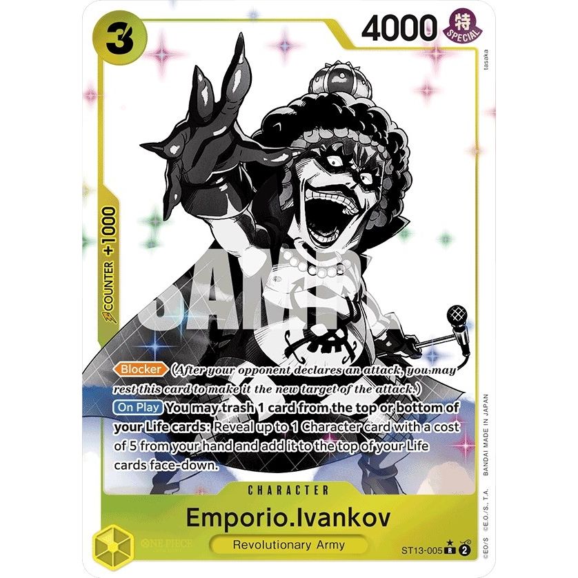 Image for Emporio.Ivankov (Parallel) (ST13-005) (ST-13) - One Piece Card Game