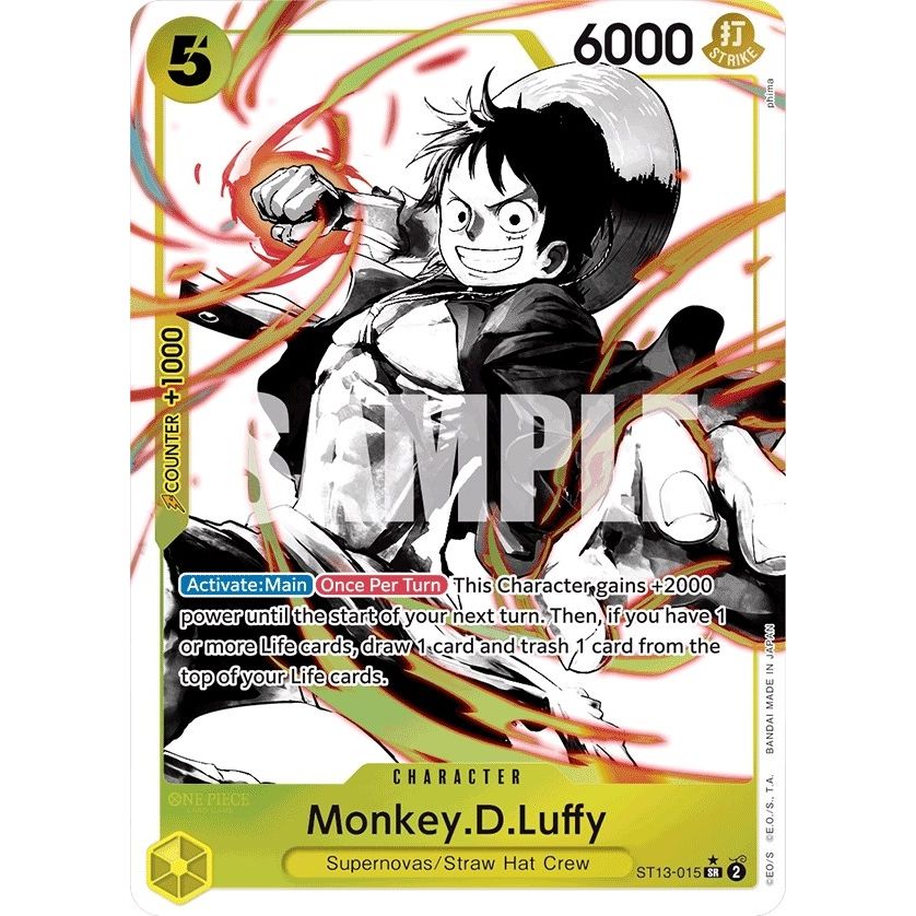 Image for Monkey.D.Luffy (015) (Parallel) (ST13-015) (ST-13) - One Piece Card Game
