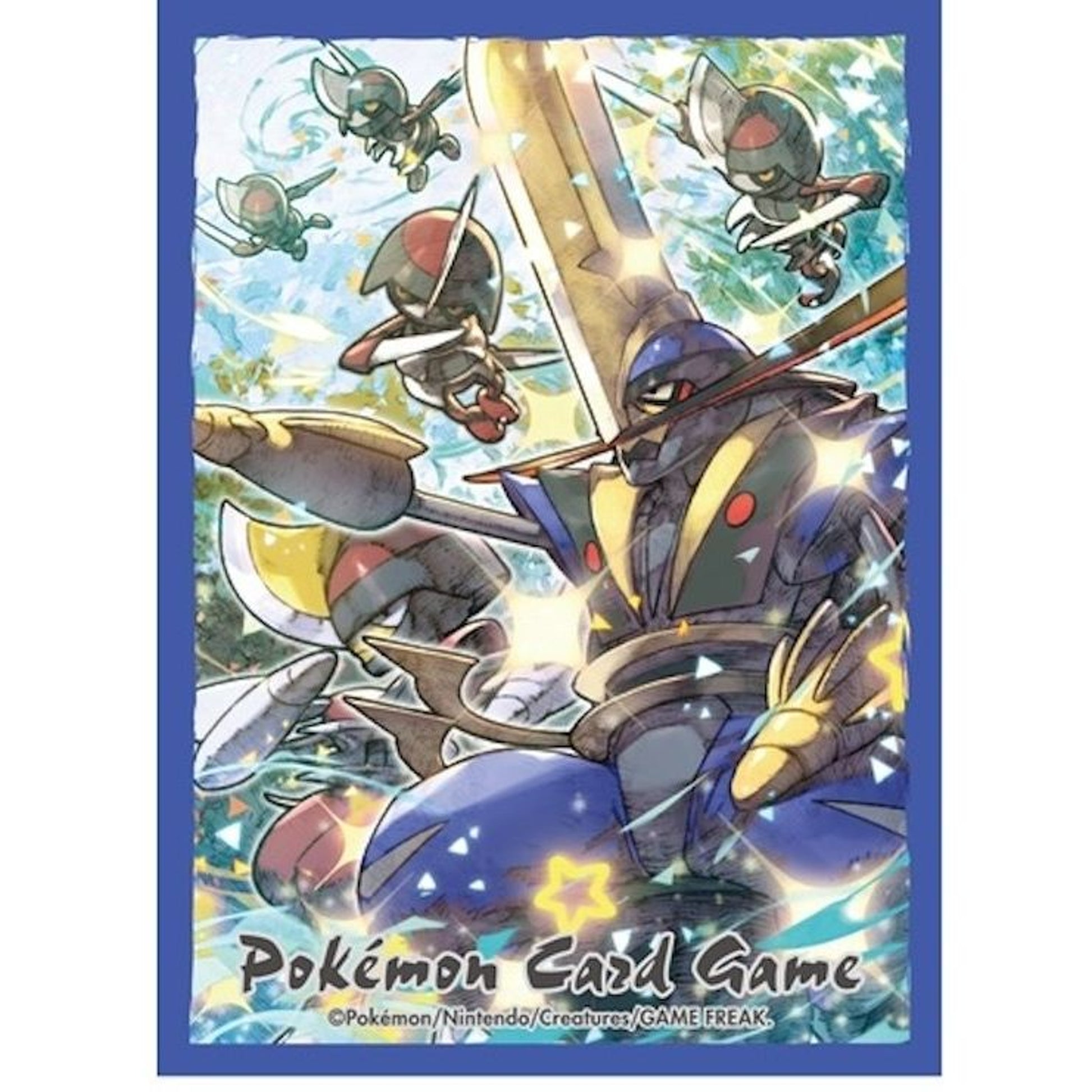 Image for Pokemon TCG: Pokemon Center Japan Exclusive Card Sleeves - Shiny Kingambit Line (64-Pack) - Card Sleeves
