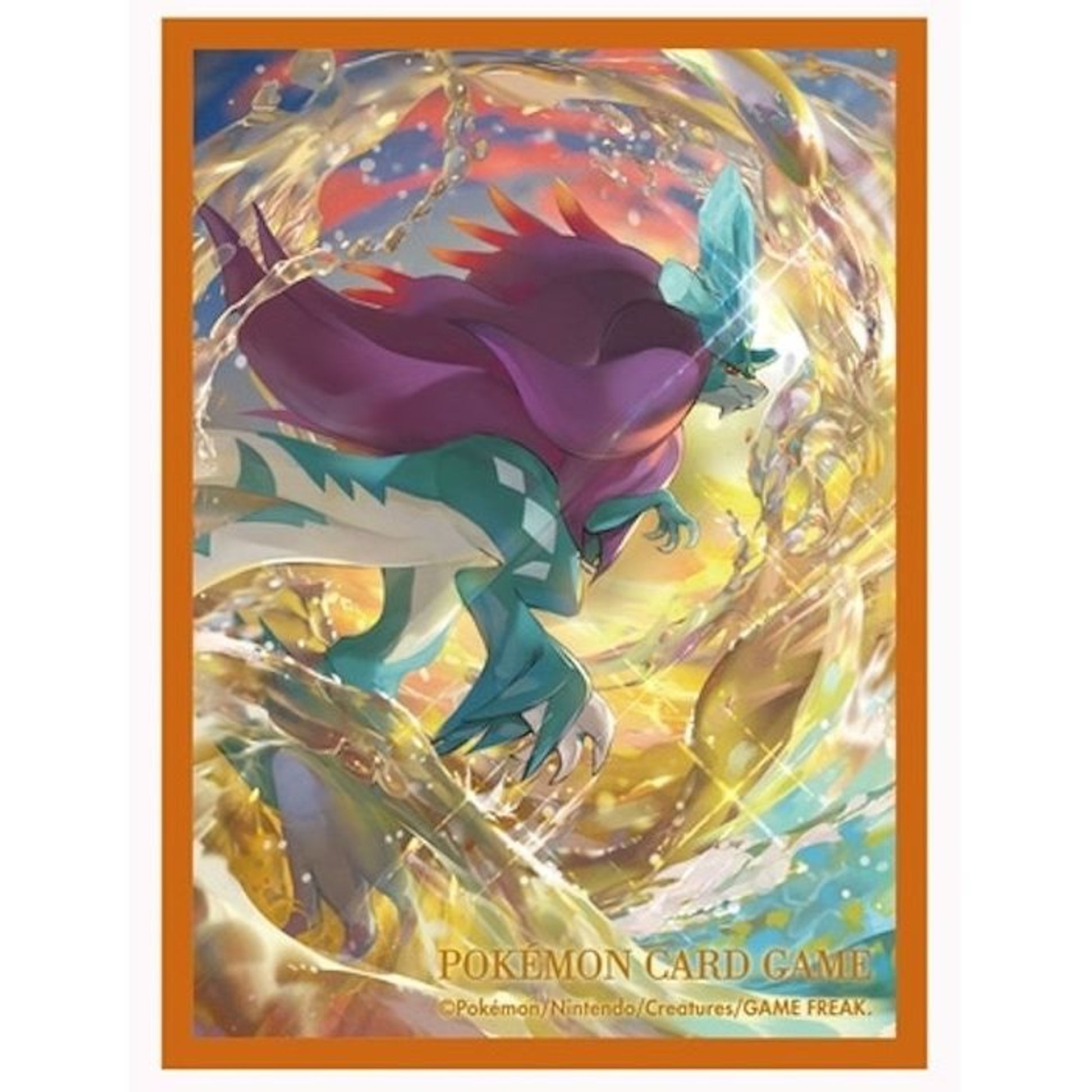 Image for Pokemon TCG: Pokemon Center Japan Exclusive Card Sleeves - Premium Gloss Walking Wake (64-Pack) - Card Sleeves
