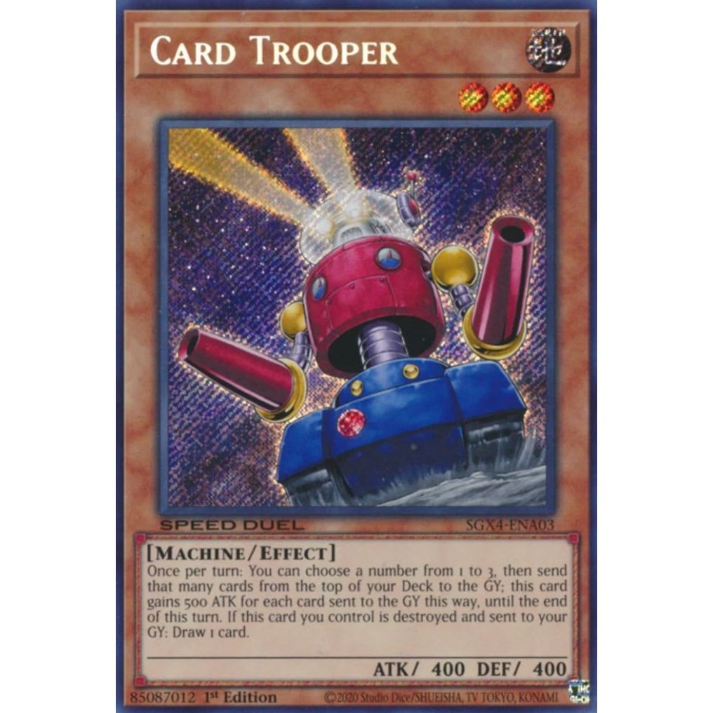 Image for Card Trooper (Secret Rare) (SGX4-ENA03) (SGX4) - YuGiOh