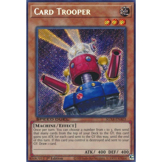 Image for Card Trooper (Secret Rare) (SGX4-ENA03) (SGX4) - YuGiOh