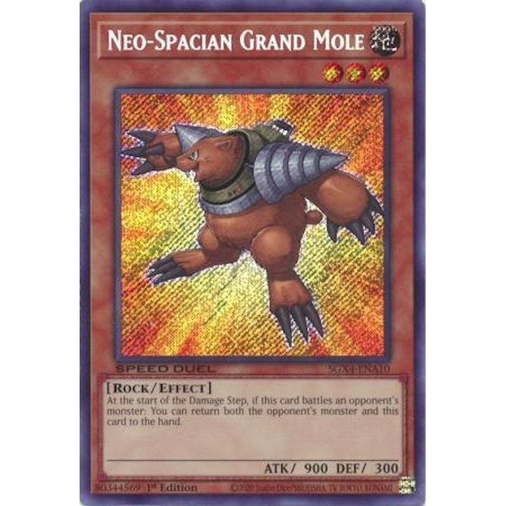 Image for Neo-Spacian Grand Mole (Secret Rare) (SGX4-ENA10) (SGX4) - YuGiOh