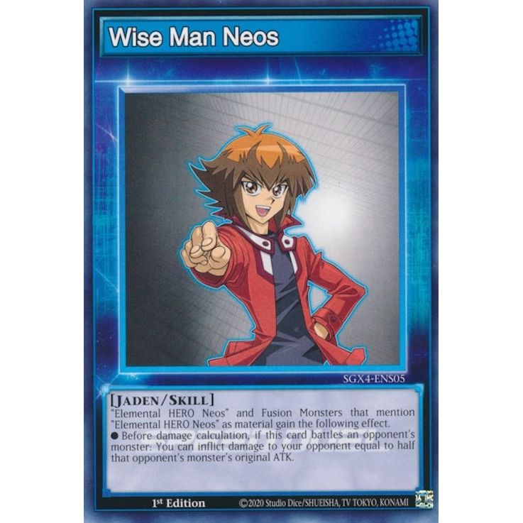 Image for Wise Man Neos (SGX4-ENS05) (SGX4) - YuGiOh