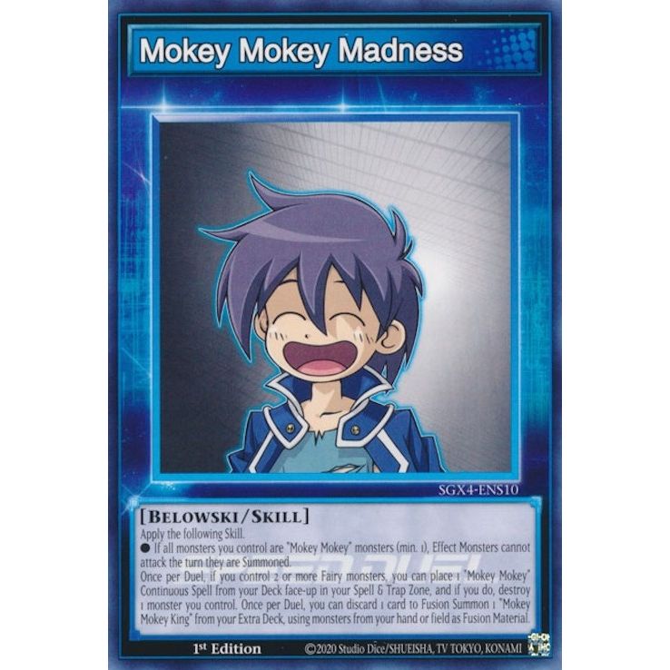 Image for Mokey Mokey Madness (SGX4-ENS10) (SGX4) - YuGiOh