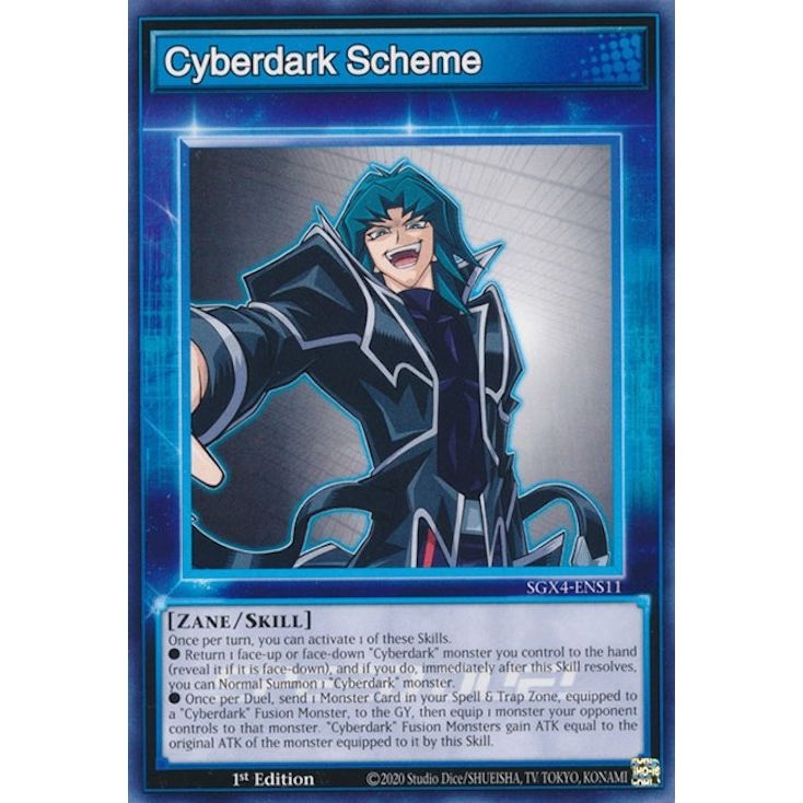 Image for Cyberdark Scheme (SGX4-ENS11) (SGX4) - YuGiOh