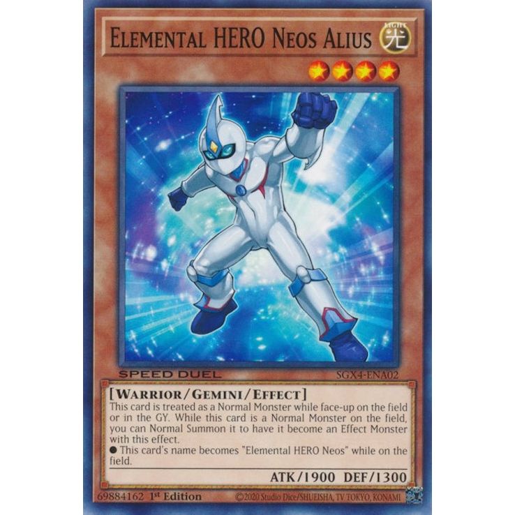 Image for Elemental HERO Neos Alius (SGX4-ENA02) (SGX4) - YuGiOh