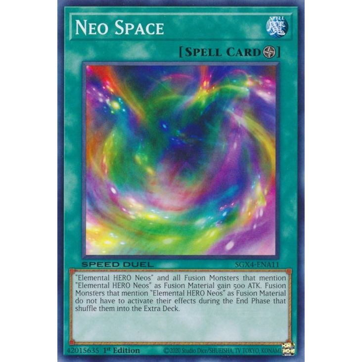 Image for Neo Space (SGX4-ENA11) (SGX4) - YuGiOh