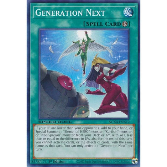 Image for Generation Next (SGX4-ENA12) (SGX4) - YuGiOh
