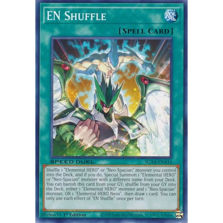 Image for EN Shuffle (SGX4-ENA16) (SGX4) - YuGiOh