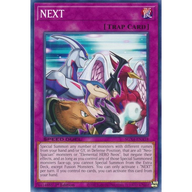 Image for NEXT (SGX4-ENA18) (SGX4) - YuGiOh