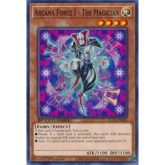 Image for Arcana Force I - The Magician (SGX4-ENB03) (SGX4) - YuGiOh