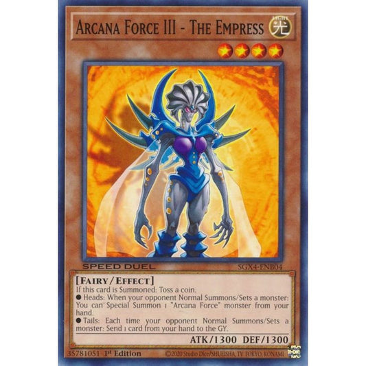 Image for Arcana Force III - The Empress (SGX4-ENB04) (SGX4) - YuGiOh