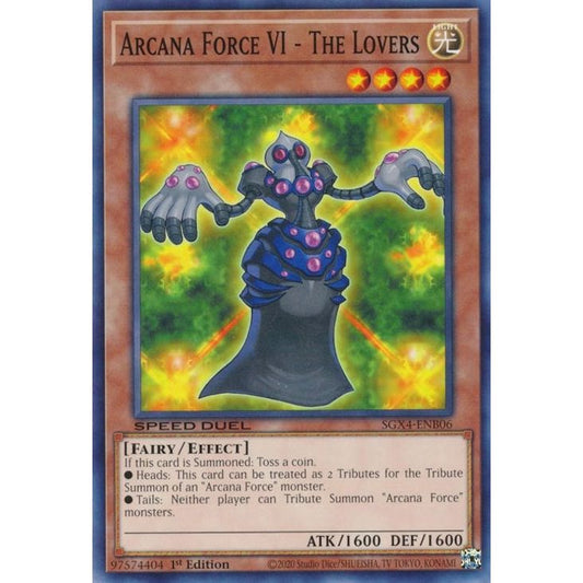 Image for Arcana Force VI - The Lovers (SGX4-ENB06) (SGX4) - YuGiOh