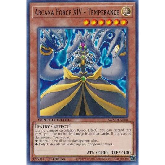 Image for Arcana Force XIV - Temperance (SGX4-ENB08) (SGX4) - YuGiOh