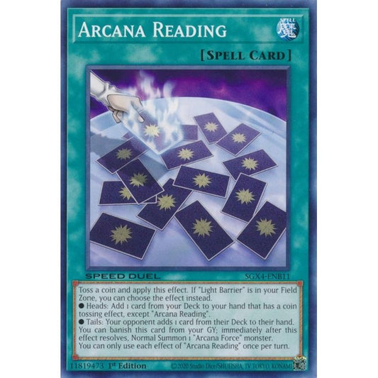 Image for Arcana Reading (SGX4-ENB11) (SGX4) - YuGiOh
