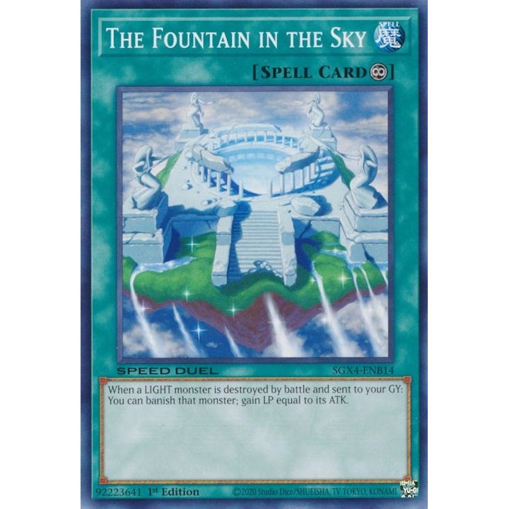 Image for The Fountain in the Sky (SGX4-ENB14) (SGX4) - YuGiOh