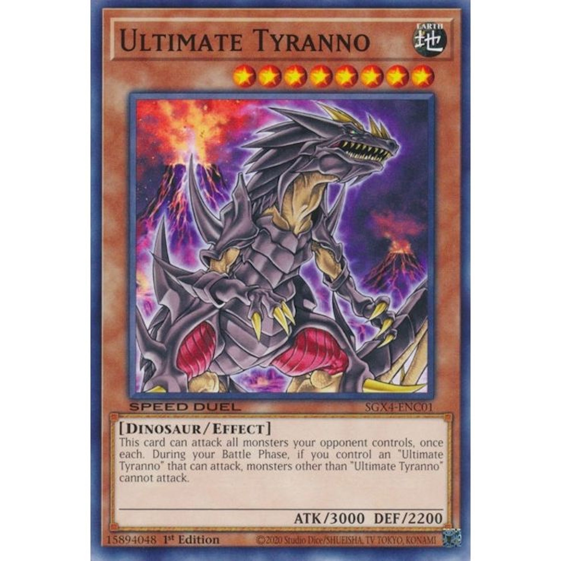 Image for Ultimate Tyranno (SGX4-ENC01) (SGX4) - YuGiOh