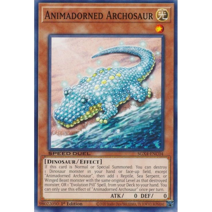 Image for Animadorned Archosaur (SGX4-ENC04) (SGX4) - YuGiOh