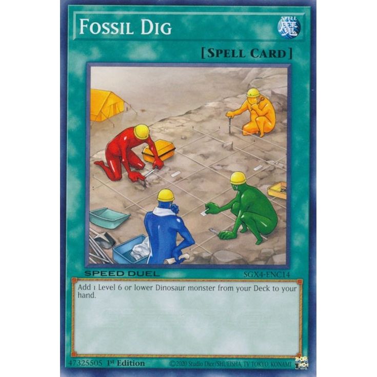 Image for Fossil Dig (SGX4-ENC14) (SGX4) - YuGiOh