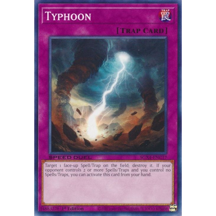 Image for Typhoon (SGX4-ENC17) (SGX4) - YuGiOh