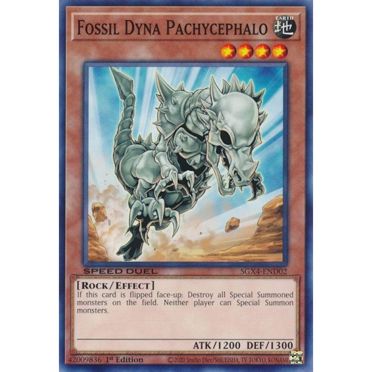 Image for Fossil Dyna Pachycephalo (SGX4-END02) (SGX4) - YuGiOh