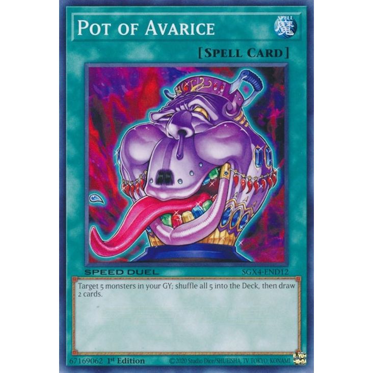 Image for Pot of Avarice (SGX4-END12) (SGX4) - YuGiOh