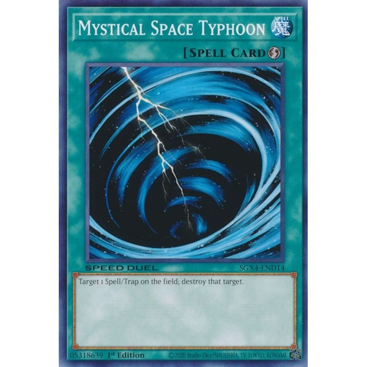 Image for Mystical Space Typhoon (SGX4-END14) (SGX4) - YuGiOh