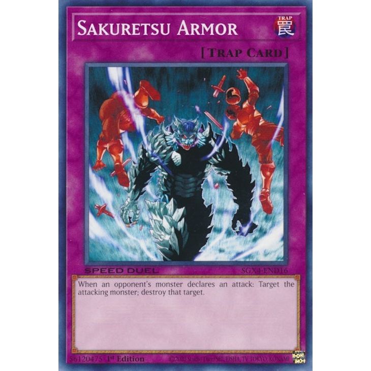 Image for Sakuretsu Armor (SGX4-END16) (SGX4) - YuGiOh