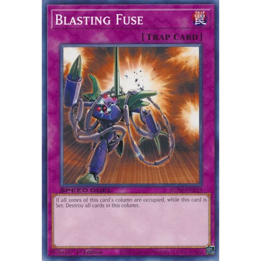 Image for Blasting Fuse (SGX4-END19) (SGX4) - YuGiOh