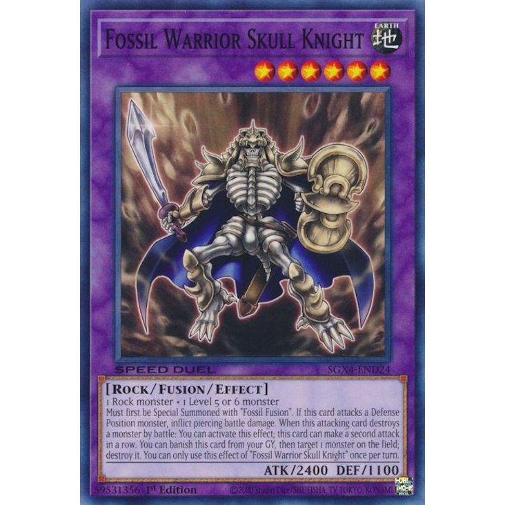 Image for Fossil Warrior Skull Knight (SGX4-END24) (SGX4) - YuGiOh