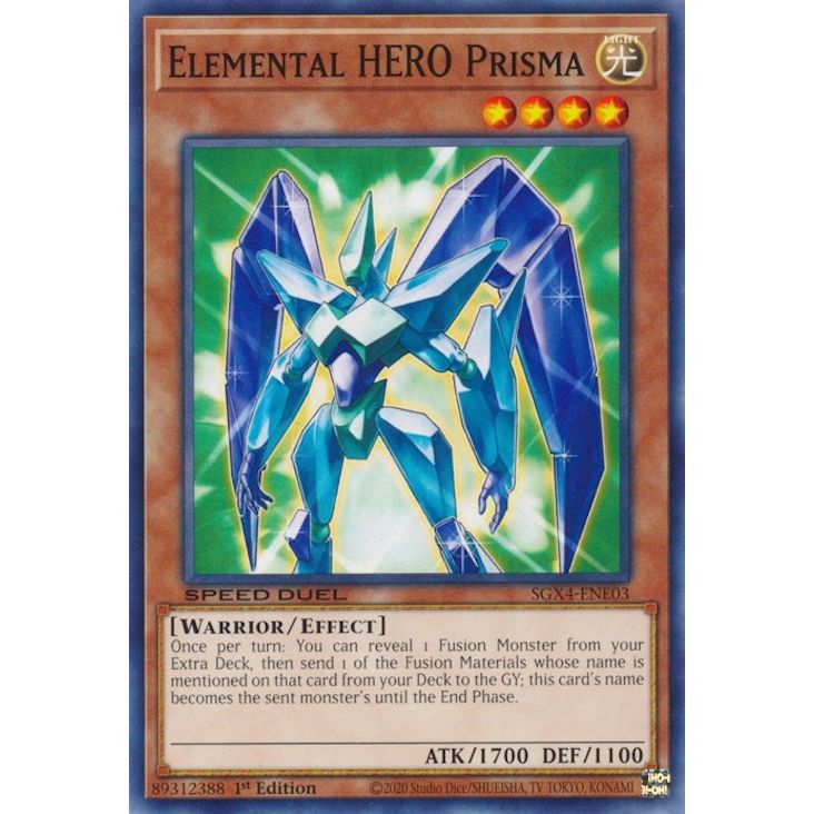 Image for Elemental HERO Prisma (SGX4-ENE03) (SGX4) - YuGiOh