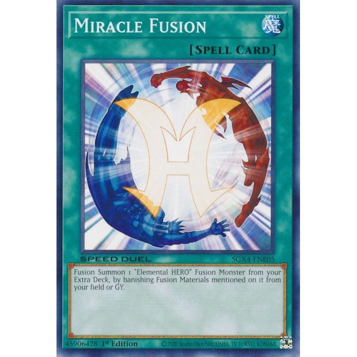 Image for Miracle Fusion (SGX4-ENE05) (SGX4) - YuGiOh