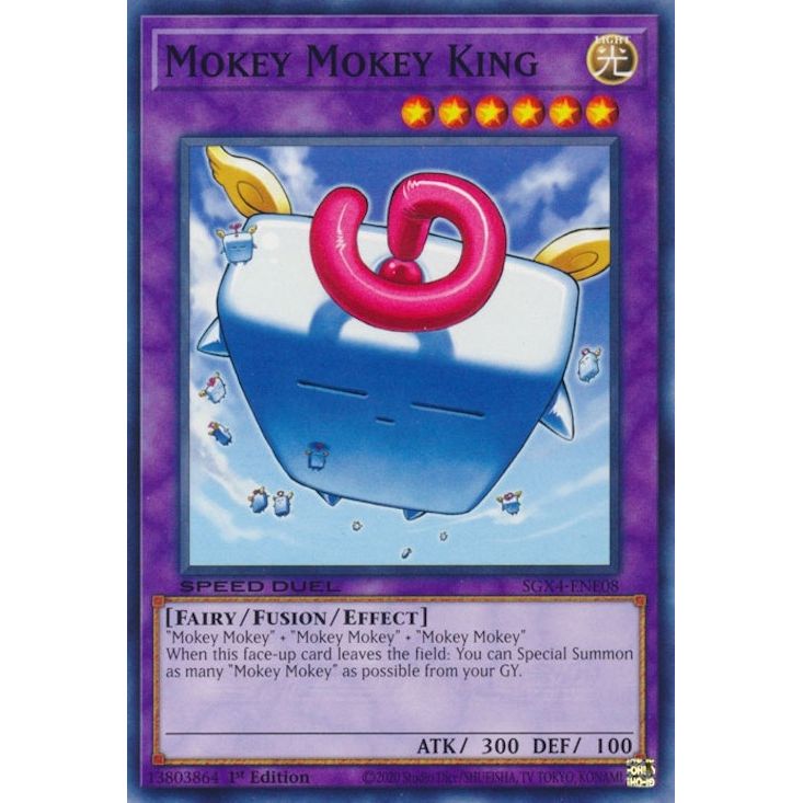 Image for Mokey Mokey King (SGX4-ENE08) (SGX4) - YuGiOh
