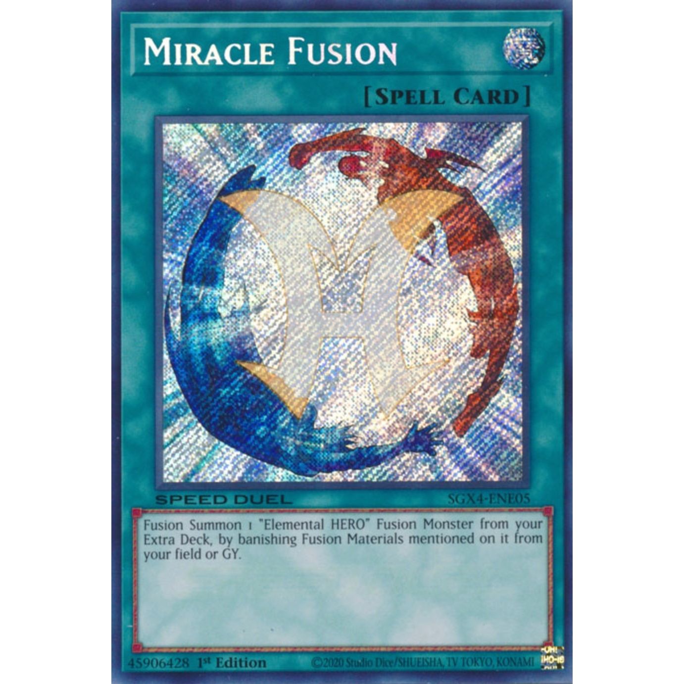 Image for Miracle Fusion (Secret Rare) (SGX4-ENE05) (SGX4) - YuGiOh