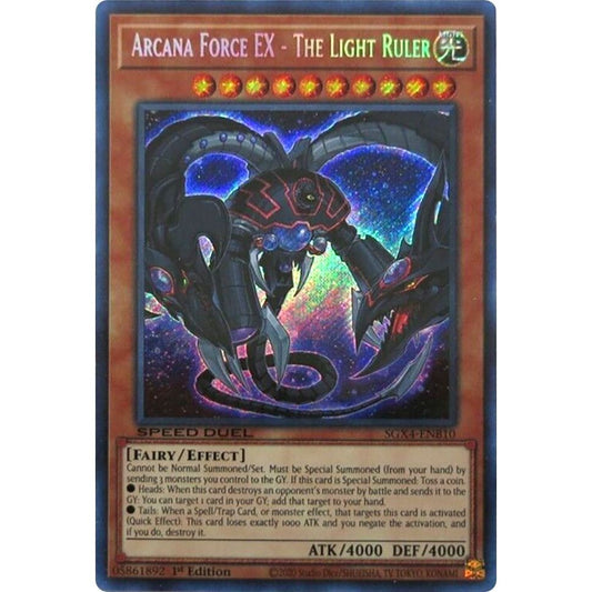 Image for Arcana Force EX - The Light Ruler (Secret Rare) (SGX4-ENB10) (SGX4) - YuGiOh