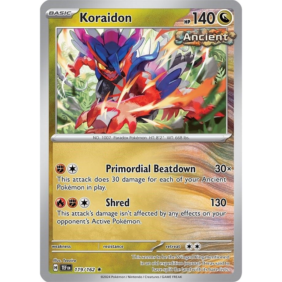 Image for Koraidon (119/162) (PR) - Pokemon
