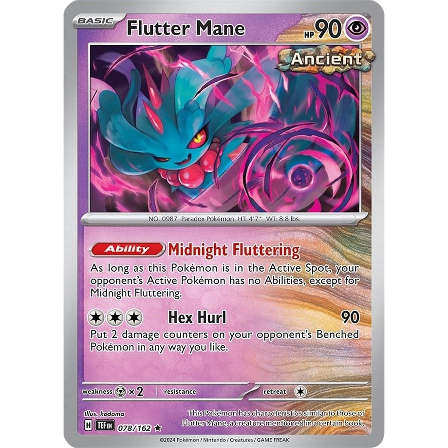 Image for Flutter Mane (078/162) (PR) - Pokemon