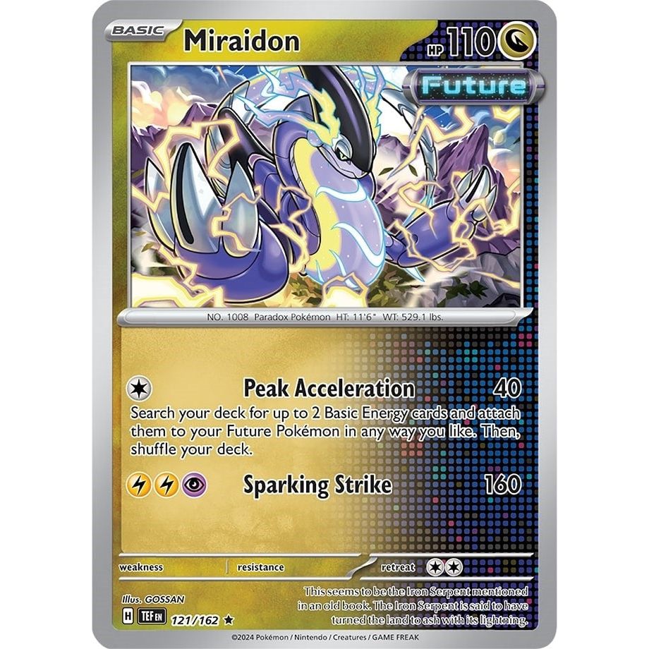 Image for Miraidon (121/162) (PR) - Pokemon