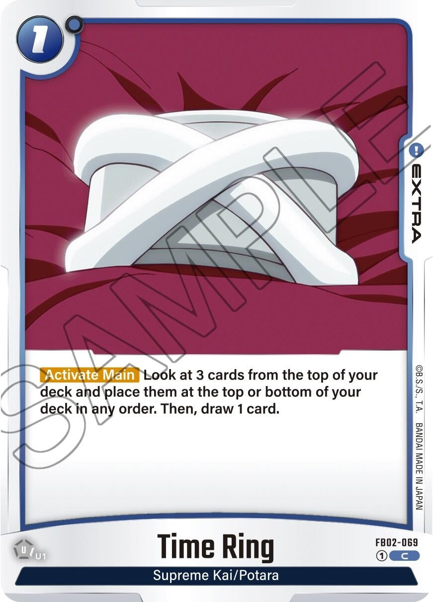 Image for Time Ring (FB02-069) (FB02) - Dragon Ball Super: Fusion World