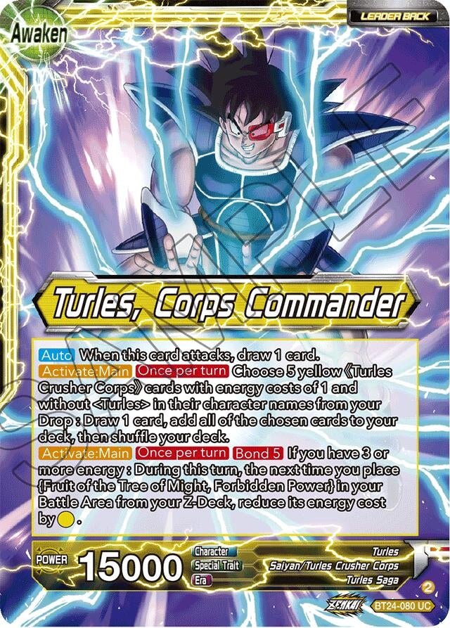 Image for Turles // Turles, Corps Commander (Collector Booster Foil) (BT24-080) (BT24) - Dragon Ball Super: Masters