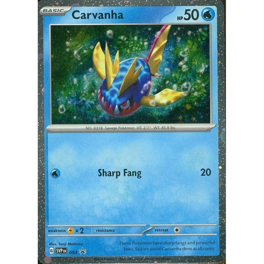 Image for Carvanha - 093 (093) (SVP) - Pokemon