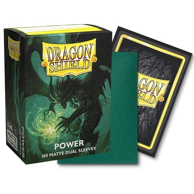 Image for Dragon Shield Dual Matte Standard Sleeves - Power (100-Pack) - Card Sleeves