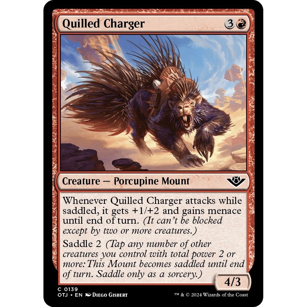 Image for Quilled Charger (139) (OTJ) - Magic: The Gathering